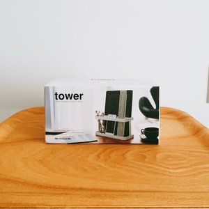 Yamazaki Tower Tablet Remote Control Rack - White